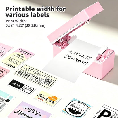 Bluetooth Thermal Label Printer,4X6 Shipping Label Printer