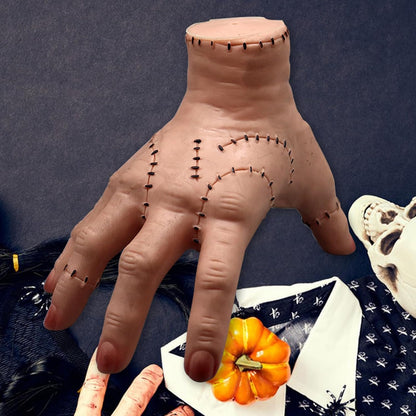 Wednesday Addams Family Hand Props, Horror Toys for Halloween