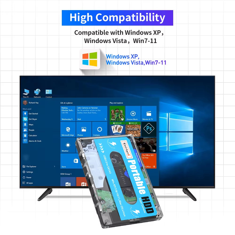 500G Gaming HDD Super Console 100000 Video Games 70 Emulators for DC/MAME/SS/NAOMI/PS2/PS1 Plug and Play Batocera OS