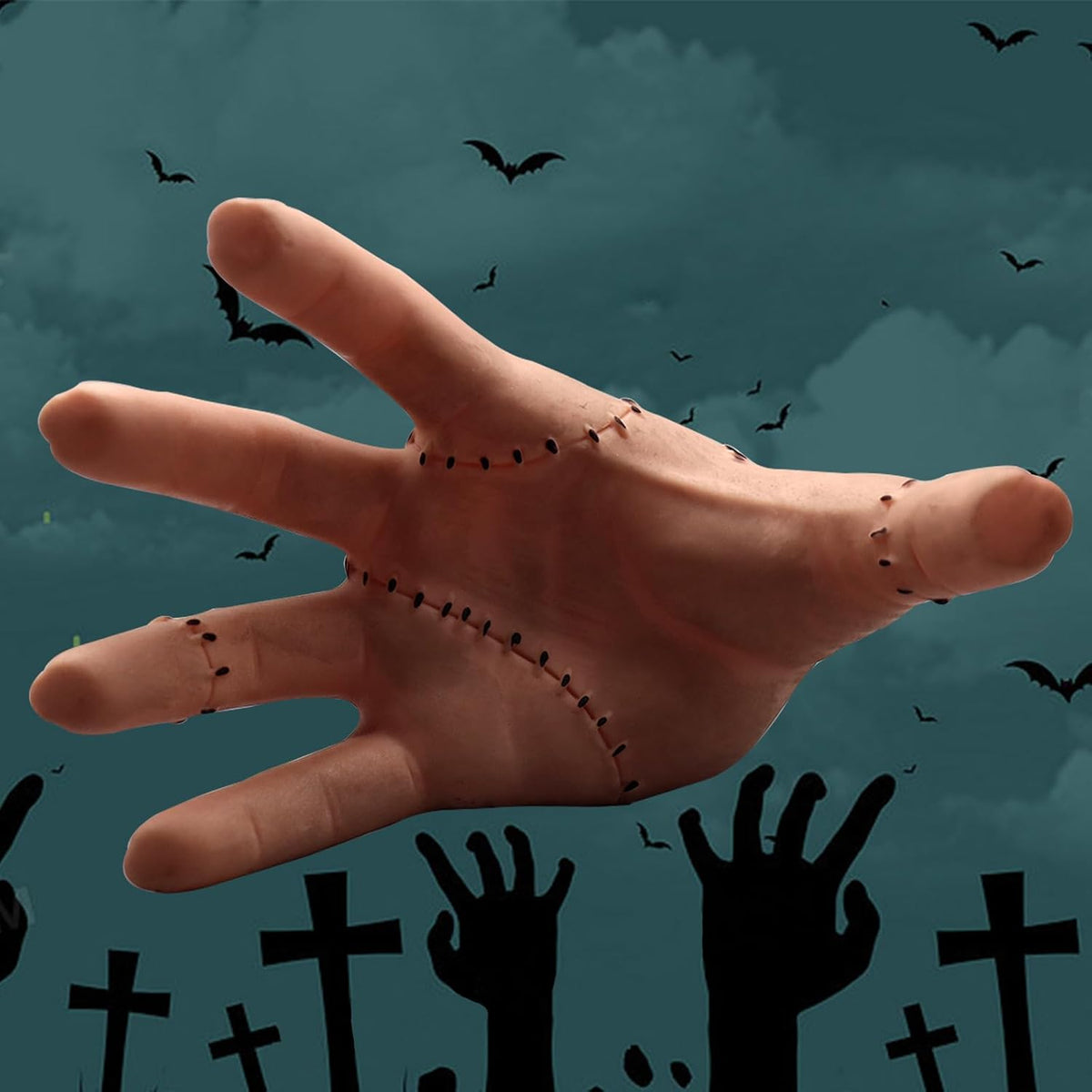 Wednesday Addams Family Hand Props, Horror Toys for Halloween